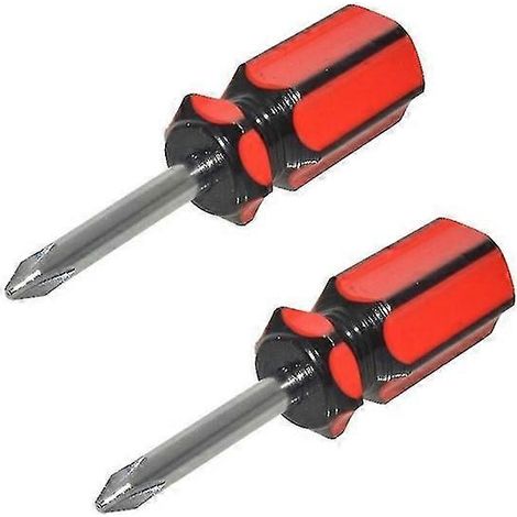 Tournevis de poche compact en acier Cr-V haute dureté, idéal pour les espaces restreints, réparations à domicile et au travail, 85 mm (1/5)