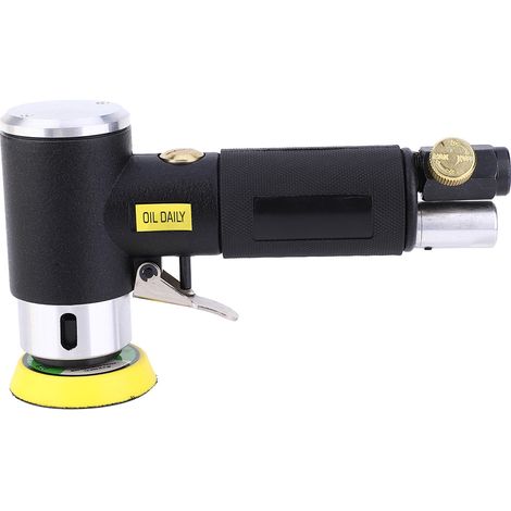 Ponceuse pneumatique d'angle 3 po 2 po, ponceuse orbitale de meulage et de polissage, 15 000 tr/min, 1/4 po