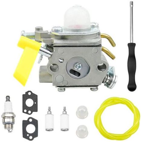 BARKBUSTERS Kit de carburateurs 10 pièces pour carburateur de tronçonneuse ZAMA C1U-H60 25cc 26cc 309368001 RY09050 (1/5)