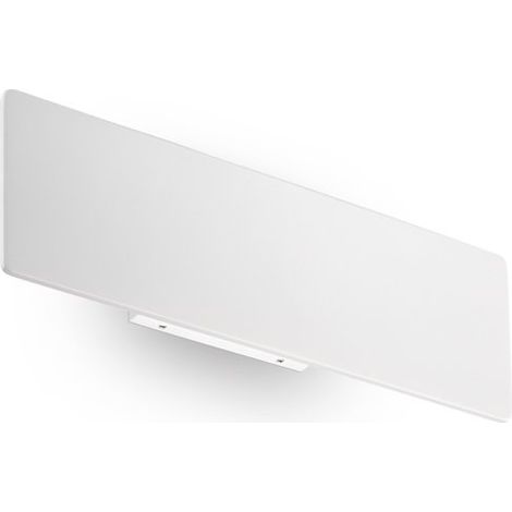 Applique Moderna Zig Zag Metallo Bianco Led 12,5W 3000K Luce Calda