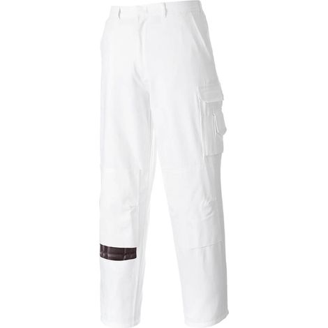 Pantalón de pintor blanco M - FR(42-44) - UK(32-34)