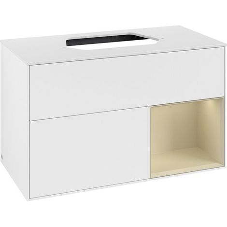 Villeroy & Boch F371HJMT Meuble sous lavabo Finion F37 (1/2)