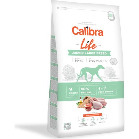 Calibra Dog Life Junior Breed Pollo 12kg