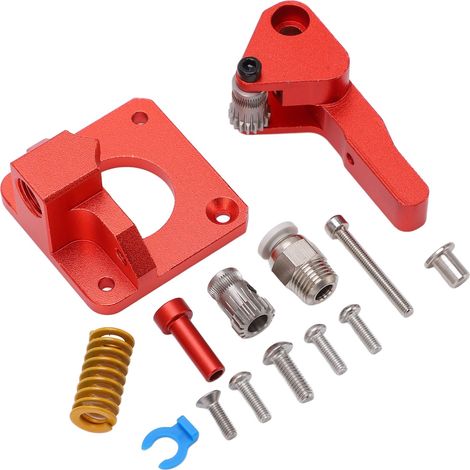 Kit bloc aluminium extrudeur double engrenage alimentateur accessoires imprimante 3D compatible CR 10S PRO (1/5)