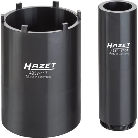 Hazet Nkw Zapfenschlüssel-Satz, Vierkant hohl 20 mm (3/4), 180 mm, Anzahl Werkzeuge: 2 (1/3)