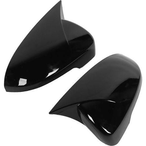 Paar Außenspiegelkappen in Hornform, Ersatz für Hyundai Tucson 2019–2020, Schwarz (1/5)