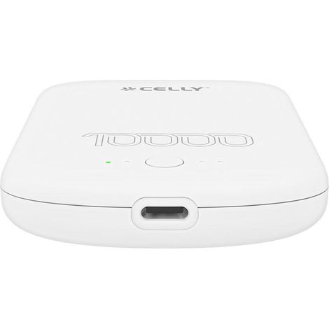 Batteria Celly Magsafe PB 10000 Pro Power Bank 10000mAh Bianco [MAGPB10000PROWH] (1/5)