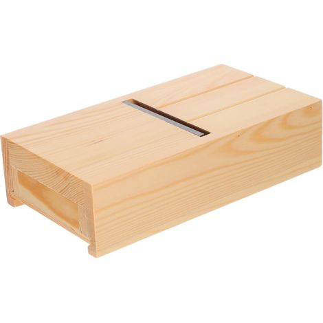 Boîte à Tiroir pour Biseauté Rabot de Finition Outil Découpe et Lissage Artisanal Bougies Polyvalent - (1/5)