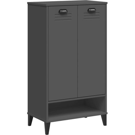 Meuble à chaussures,Armoire à chaussures VIKEN gris anthracite bois d'ingénierie CFW5641321 (1/5)