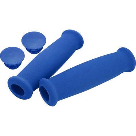 Stück leichte, rutschfeste Schaumstoff-Fahrradgriffe für Rennrad- und Mountainbike-Lenker, Blau (1/5)