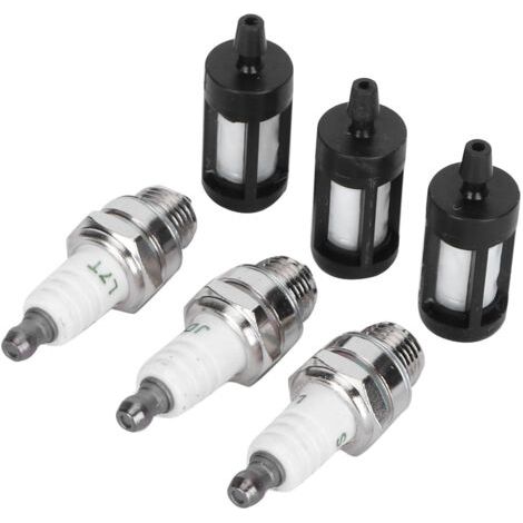 Kit de Bougies D'allumage pour Filtre Air et Carburant pour Scie Chane STIHL MS180 MS170 018 017 MS 180 170,Pices de Rechange pour Trononneuse,Filtre Air + Filtre Carburant + Bougie D'all (1/5)