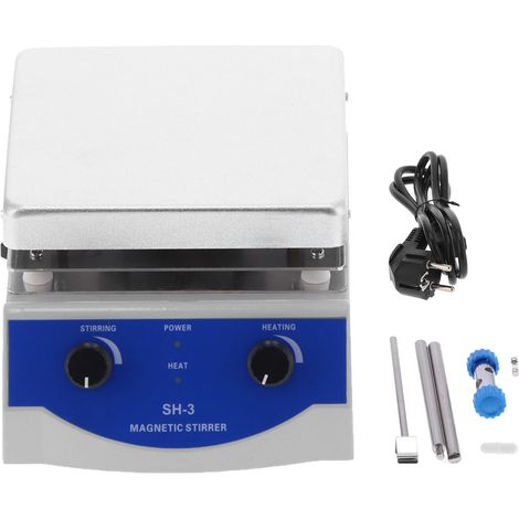Agitateur Magnétique de Laboratoire 3000ml avec Chauffage à Température Constante, Machine Physique, Prise UE 220V (1/5)