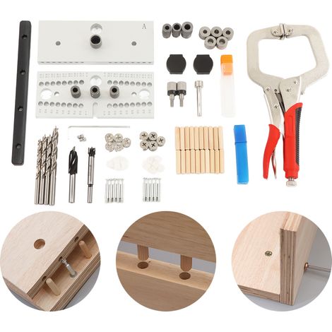 Nouveau positionneur de perçage 3 en 1, Round Dove, accessoires pour machines à bois (1/5)