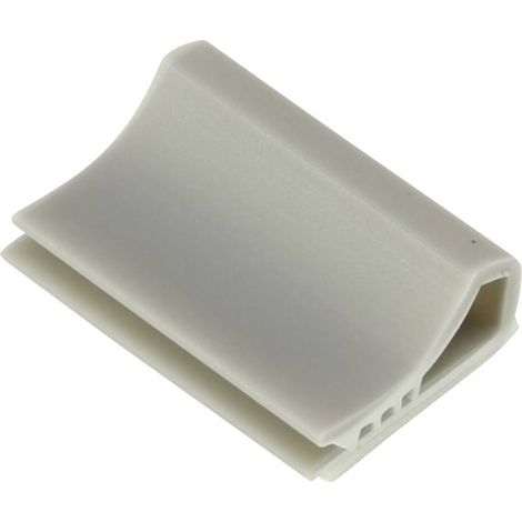 Embase de fixation TRU COMPONENTS TC-6645724 gris clair 100 pc(s) X891291
