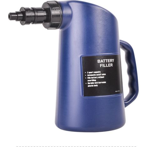 Outil de remplissage de liquide pour batterie de voiture 2 L, outil d'entretien de batterie, outil de remplissage de liquide pour batterie au plomb-acide, outil de remplissage et d'entretien d'électro
