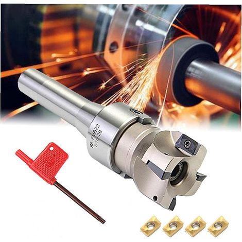 Le surfaçage Arbor R8 7/16 Shank FMB22 Fin de fraisage Shell outil 400R avec insertion APMT1604, Accessoires (1/5)