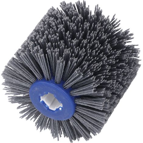 Brosse à meuler 80 grains multifonction 120x100mm pour polissage métal bois, accessoire rectifieuse et satineuse (1/5)