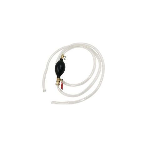 Silicone cuivre tête latex boule de drainage plateau à thé tuyau de drainage thé tuyau d'eau accessoires boule de cuivre + 2 mètres tube blanc + coude (1/5)