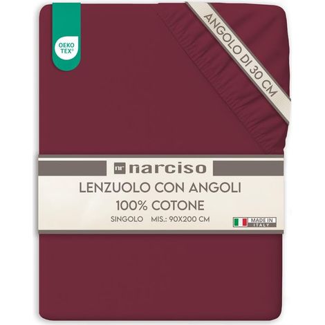 Drap Housse 90x200 Bonnet 30 cm en 100% Coton, Draps Housses de Matelas 90 x 200, Linge de lit Respirant et Hypoallergénique (1/5)
