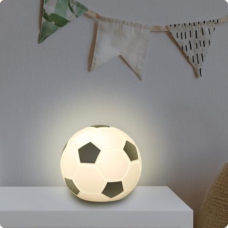 LED-Fußballlampe 3D-Silikon-Nachtlicht mit Farbwechsel im Fußballdesign ideales Geburtstagsgeschenk für Jungen dekorative Lampe mit 7 Farben (1/5)