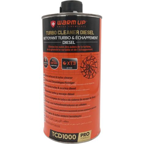 WARM UP TURBO CLEANER DIESEL nettoyant turbo préventif et curatif 1L