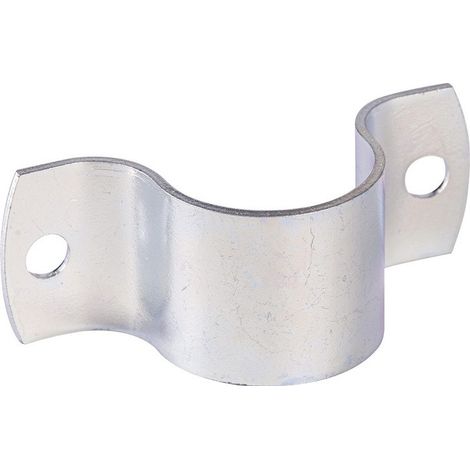Collier R.clamp L104xW40xH39.5mmAcier galvanisé d.pass.f.pipes 42.4mm 1 2/3" GAH (Par 10)