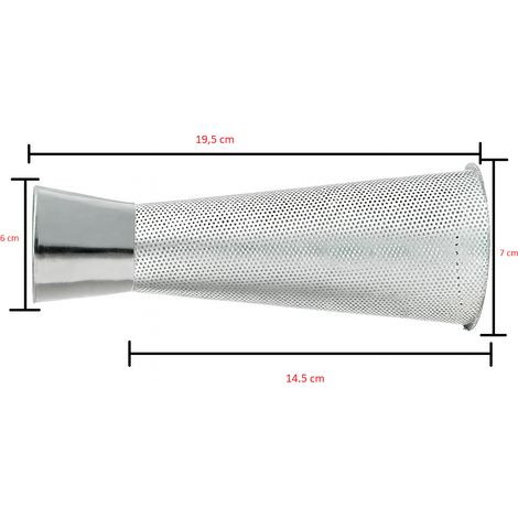 FILTRO RICAMBIO X PASSAPOMODORI in acciaio inox n.3 SM3
