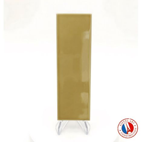 Aelle - Carrelage sol / mur briquette rectangulaire uni jaune moutarde brillant 5X15 cm FÄRGBLOCK LUCIDO SENAPE FGB113L - Vendu par boîte de 0,60 m² (1/5)