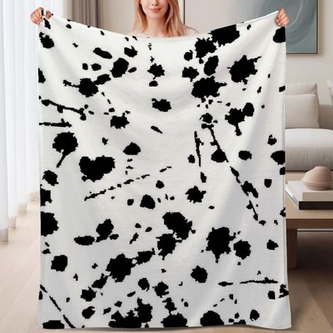 Couverture polaire ultra-douce 60x80 pouces, usage domestique, canapé, voyage, camping (1/4)