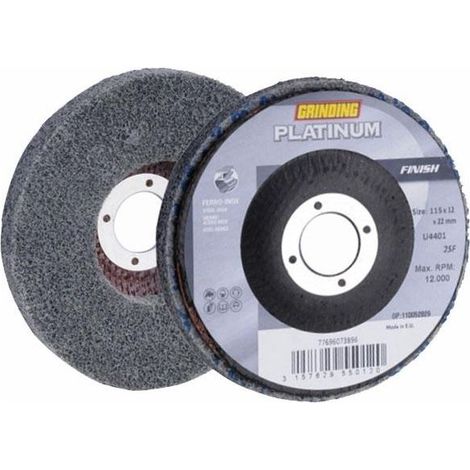 Disque de finition TNT 115 F22 pour meulage