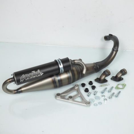 auspuff polini für roller peugeot 50 ludix snake 2004 bis 2014 (1/5)