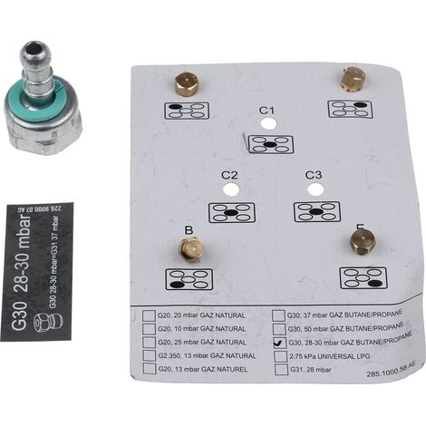 Beko - leitungen-butan/propan-set - 4431100184 - 8053190576536