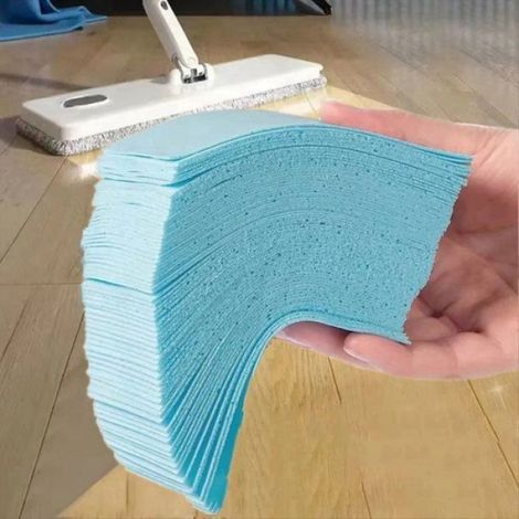 Feuilles De Nettoyage Hydrosolubles - Pour Salle De Bain Parquet Toilettes - 30 Unités (1/5)