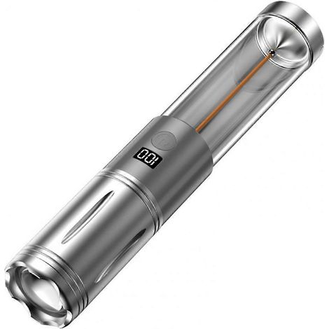 Hochleistungs-LED-Taschenlampe mit Zoomfunktion, für Camping und Notfallsituationen (1/5)