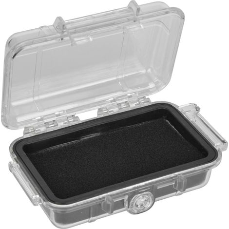 Boîte de rangement extérieure étanche à l'humidité, résistante aux chocs et à l'eau, pour équipements de protection microélectroniques. Transparente. (1/5)