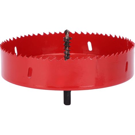 AIPERQ Jeffergarden Bi-metal Round Hole Saw, Cutting Tool, Industrial Hardware Accessories M42 Metal (165) (1/4)