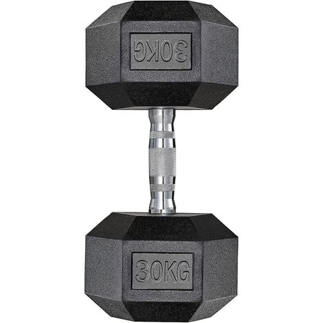 Hexagon Hantelset, Kurzhanteln Hex 30kg Dumbbells Set Zuhause Fitnessstudio für Workout, Fitnesstraining, Gewichtheben (1/5)