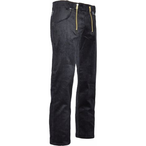 Eiko Zunfthose aus Genuacord schwarz Mulde 60