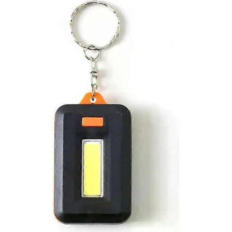Tragbare Multifunktions-Taschenlampe, Mini-COB-Schlüsselanhängerlampe, USB-aufladbar, Notlicht für Camping und Outdoor-Aktivitäten. (1/5)