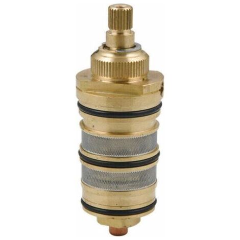 Thermostatische Duscharmatur aus Messing mit Kartusche und Griff für Duschmischer