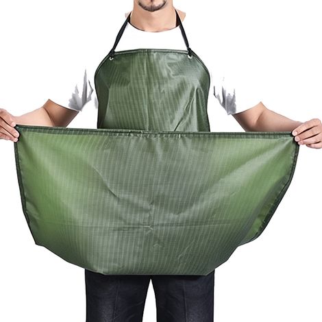 - Tablier De Protection - Accessoire Débroussailleuse - Résistant Aux Chocs Et Coupures - Pour Jardinage Et Élagage - Bleu - Taille Unique (1/5)