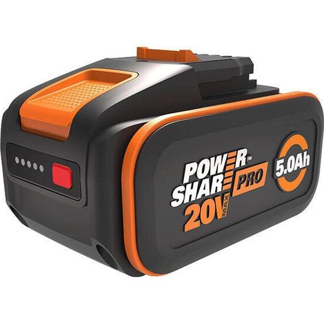 WORX Batterie WORX, 20 V, 5 Ah Wa3645.j lithium-ion