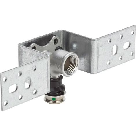 Viega Raxinox-Unità di montaggio, d 16mm, Rp 1/2 acciaio zincato Modello 4423, 724252