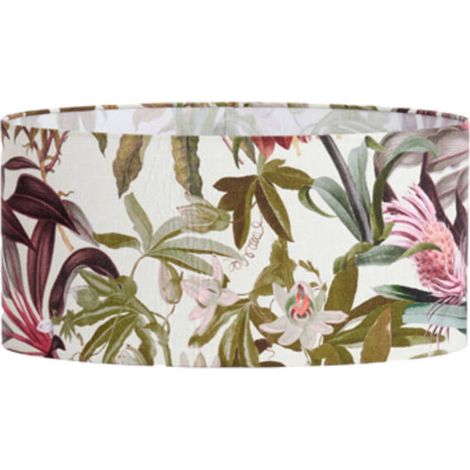 Light & Living - pantalla de lámpara - Isadore - blanco - textil (1/3)