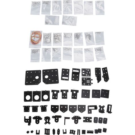 Kit de montage 3 axes en acier inoxydable, version améliorée et résistante, pour imprimante 3D (1/5)