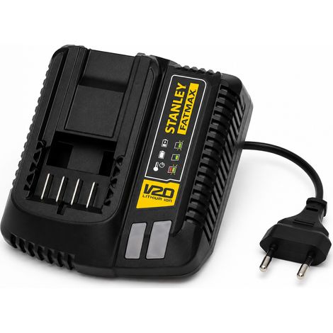 STANLEY FATMAX SFMCB12-QW Chargeur V20 18V 2A Lithium-Ion