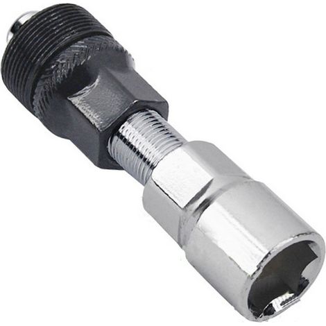 BEBUSINGOTO Extractor de pedalier de bicicleta, extractor de bielas, accesorios para bicicletas, herramientas de reparación, herramienta de extracción de bielas, extractor de bielas (1/5)