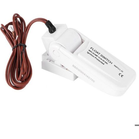 Interrupteur A Flotteur - 20 A 12-24-34 V CC - Pour Pompe De Cale Bateau - Sans Mercure - ABS - 1 Unite (1/4)