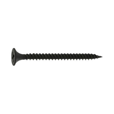 Vis placo phosphate noir 3.5x35 mm – Boîte de 1000 vis – Fixation plaques de plâtre – Vissage rapide en série – Viswood