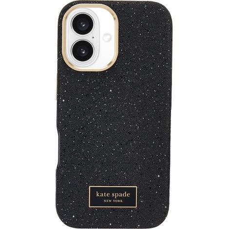 Custodia Kate Spade New York Crystal Pave MagSafe per iPhone 16 (Nightfall) (1/5)